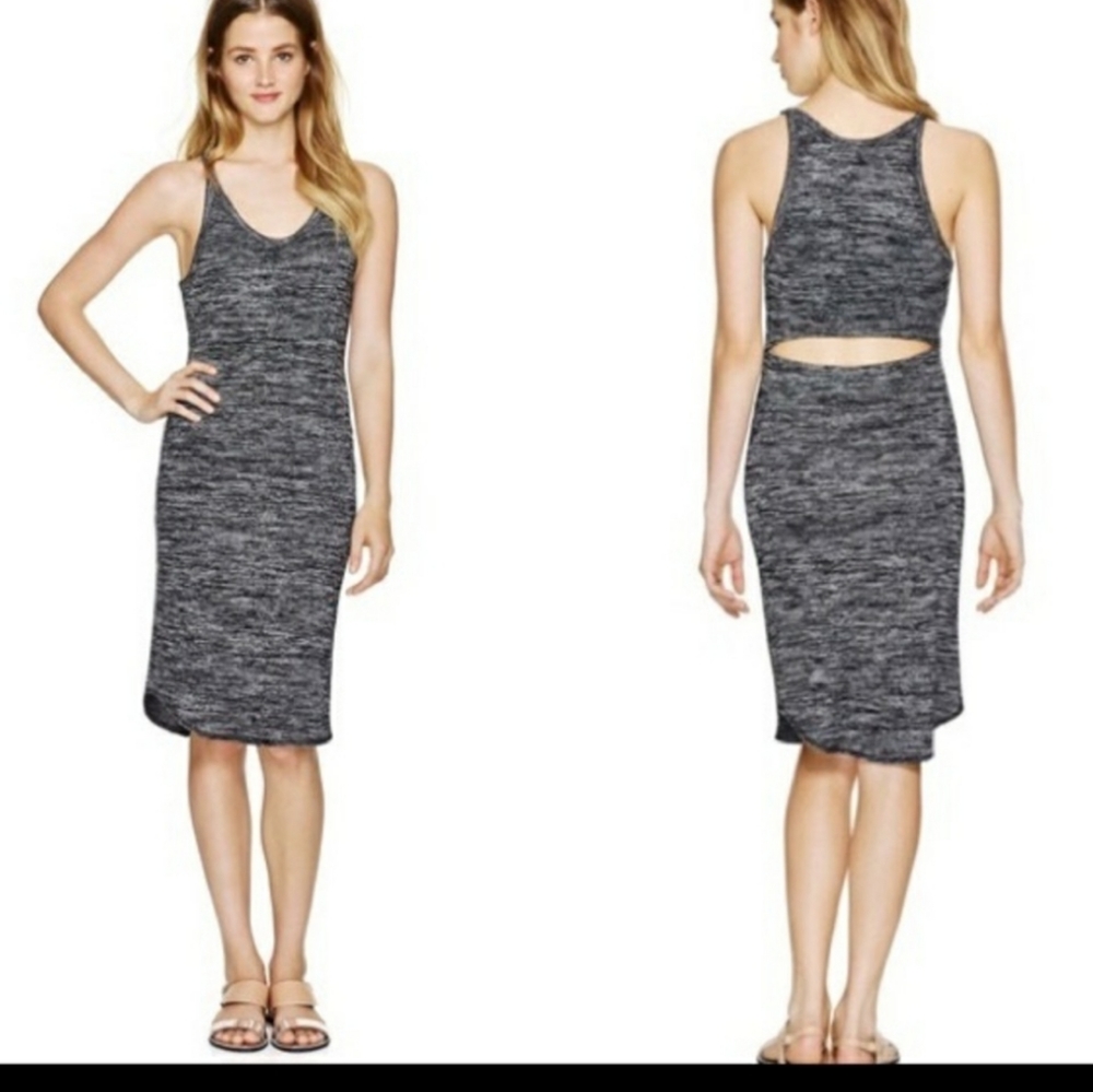 Wilfred Free Midi Back Cutout Dress